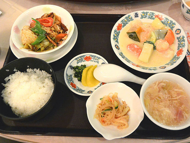 ランチセット_中華菜館 五福