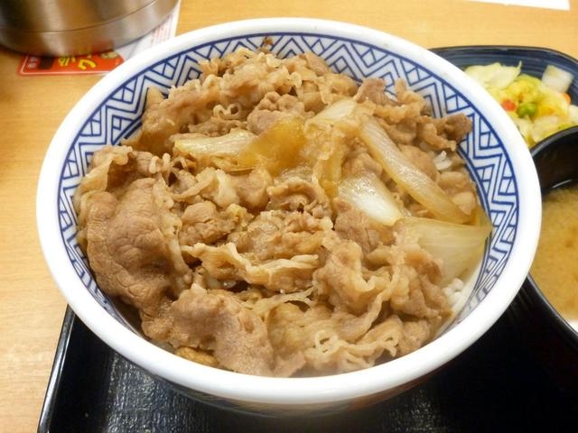 牛丼が美味しかったです。_吉野家志木南口店