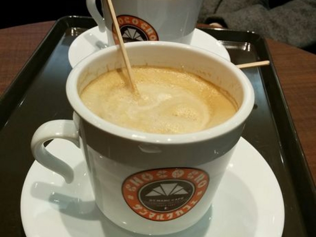 カフェラテ_サンマルク・カフェ 吉祥寺元町通店
