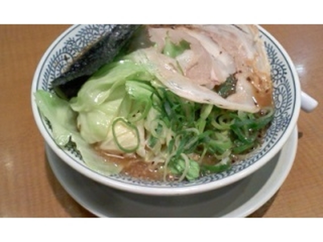 きゃべつが乗っています_二代目丸源富士宮店