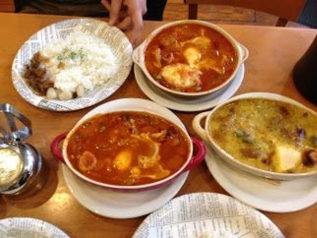 カレーに卵が入っています!_KIKUYA・CURRY