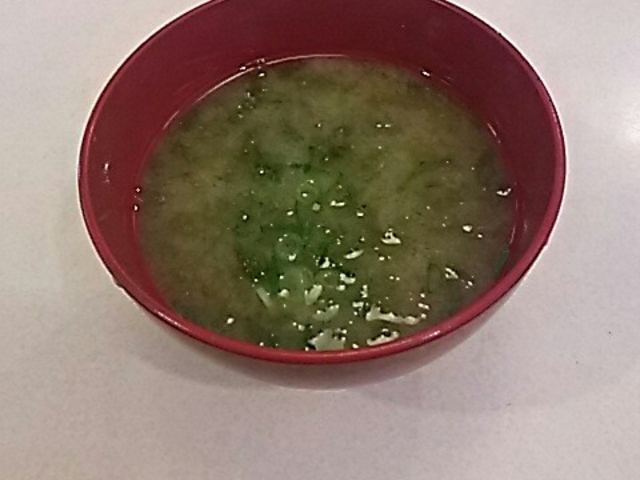 あおさ味噌汁_はま寿司町田小山ヶ丘