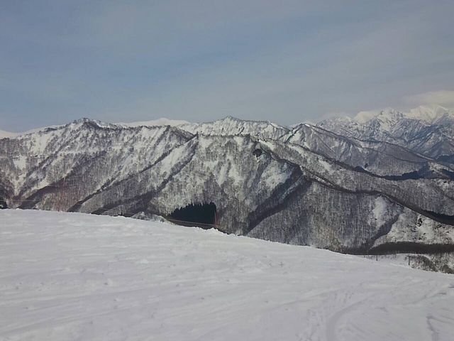 晴れていて景色も最高でした!_岩原