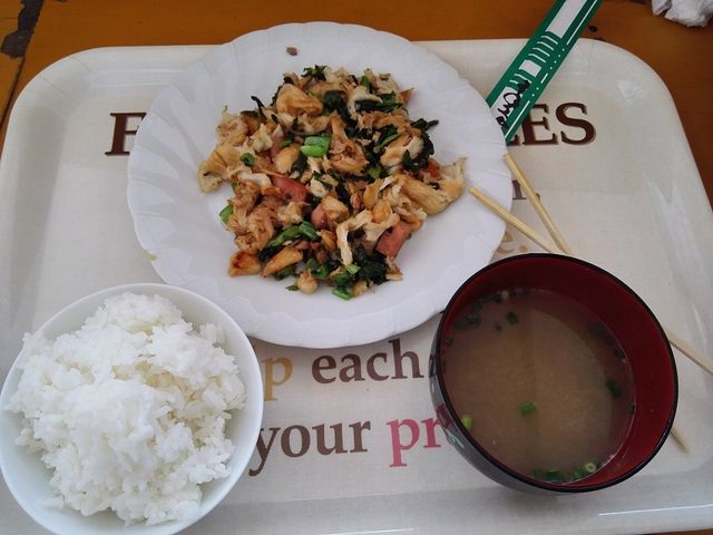 麩チャンプル_やんばる食堂