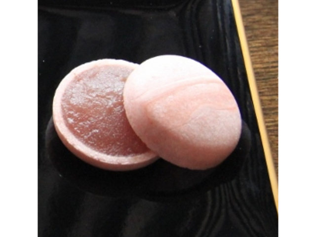 マカロンモナカ(桜)_鶴吉羊羹 常盤木羊羹店總本店