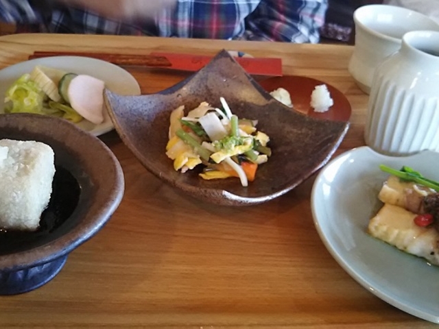 限定ランチです。_手づくり蕎麦 ほし