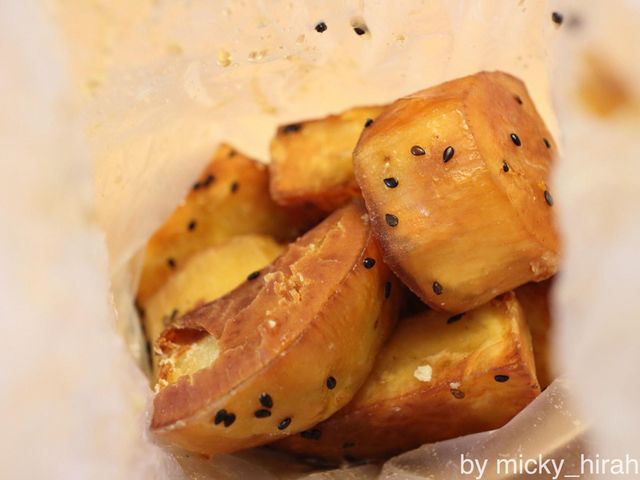 甘くて美味しかったです。_大学いも 千葉屋