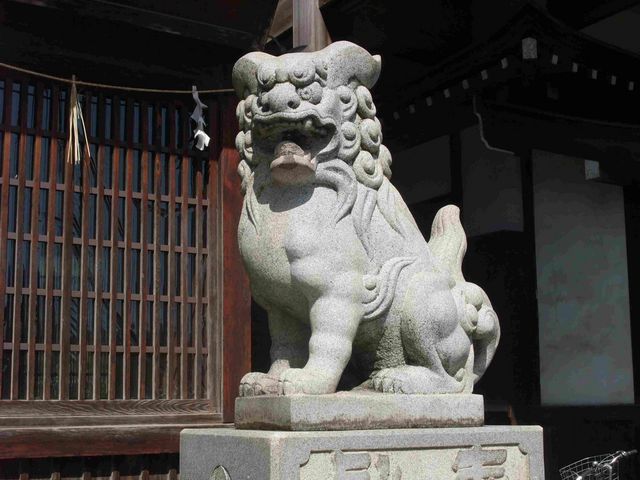 狛犬_八劔神社