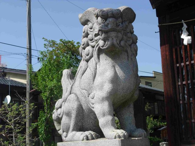 狛犬_八劔神社