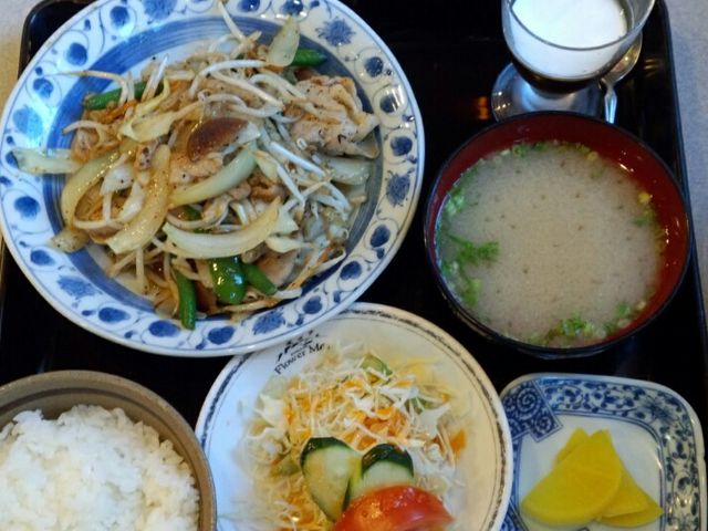 野菜炒め定食_フラワーメイト