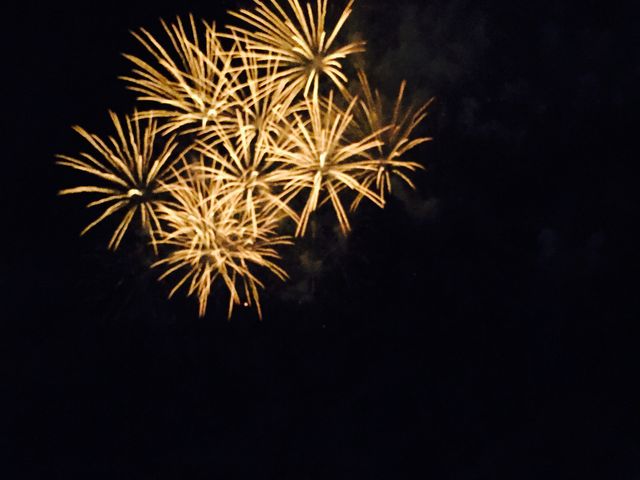 この、シンプルな花火が好きです_モエレ沼公園