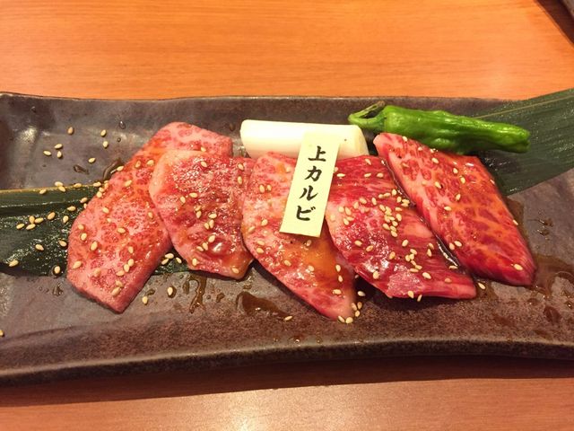 上カルビは美味しいです_松阪牛・特選和牛焼肉・やまと・船橋本店
