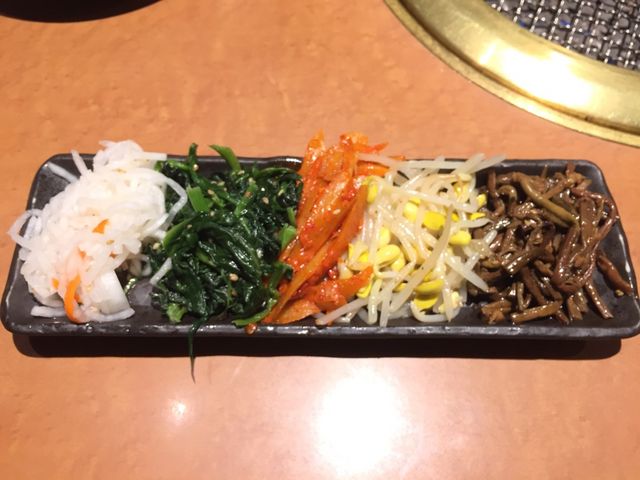 ナムルも美味しいです_焼肉屋 くいどん 鎌ヶ谷店