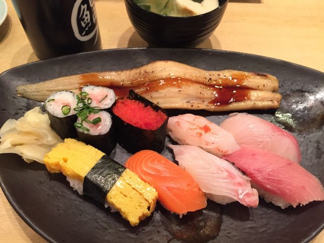 ランチのセットです_すし三崎丸 ボックスヒル松戸店
