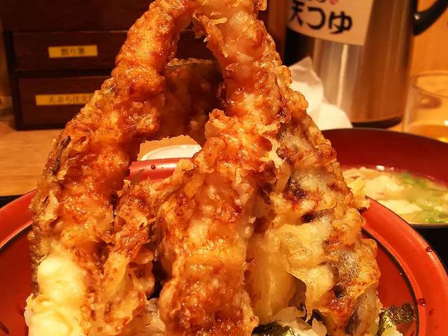 天丼_天ぷら寿司海鮮 米福 四条烏丸店