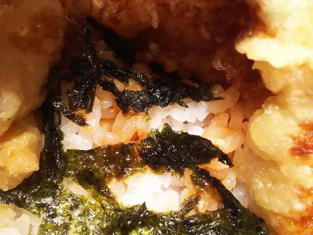 海苔が効いてる_天ぷら寿司海鮮 米福 四条烏丸店