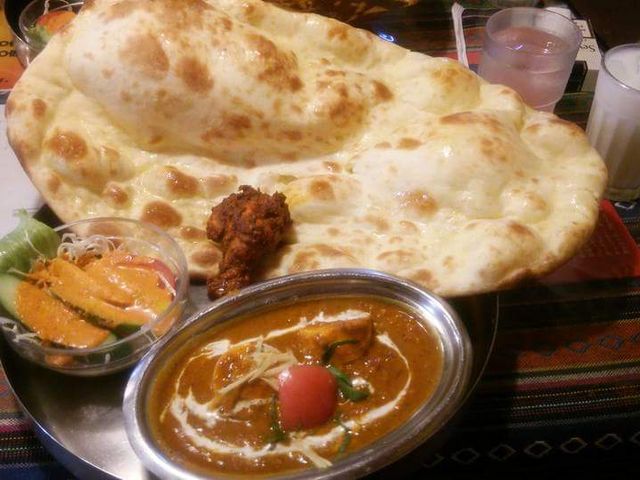 キーマカレー辛さ20倍で!_インド料理 D・カジャナ 大手門店