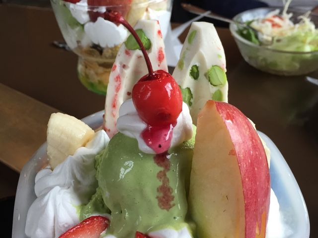 ちくわパフェ
ミニサイズもありますが、値段は100円しか変わらないのでレギュラーサイズがおすすめ_TEA LOUNGE diana