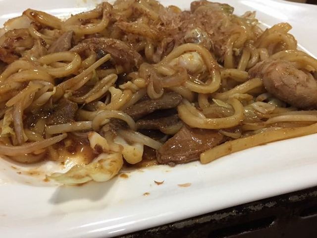 ホルモン焼うどん
_喜らく