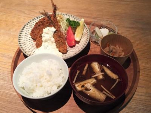 アジフライ定食_d47・食堂