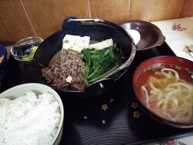 すき焼き_高良食堂