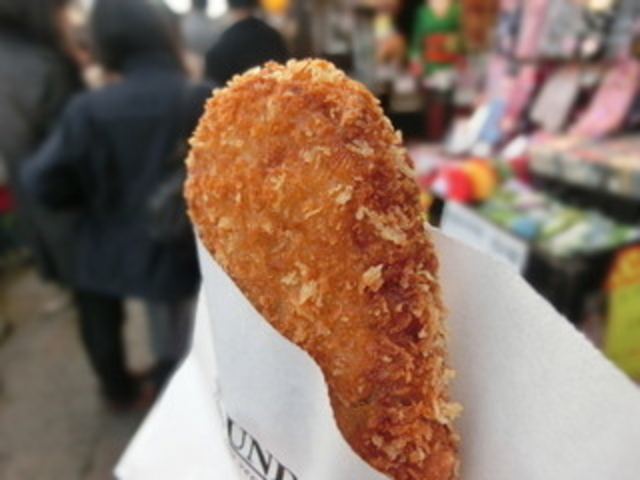 食べ歩き用のコロッケ_嵯峨野コロッケ