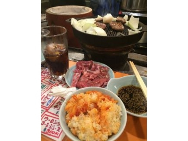 キムチご飯も絶品です!_さっぽろジンギスカン本店