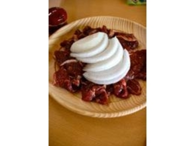 新鮮なお肉です_ジンギスカン白樺