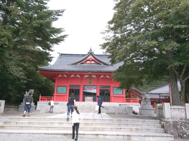 山頂の赤城神社_赤城山