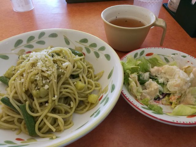 限定パスタ_サイゼリヤ稲毛オーツーパーク店