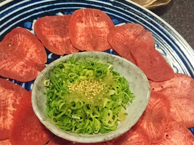 ネギたっぷり_焼肉 志方亭 本店