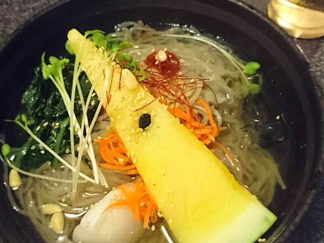 冷麺も美味しい_焼肉 志方亭 本店