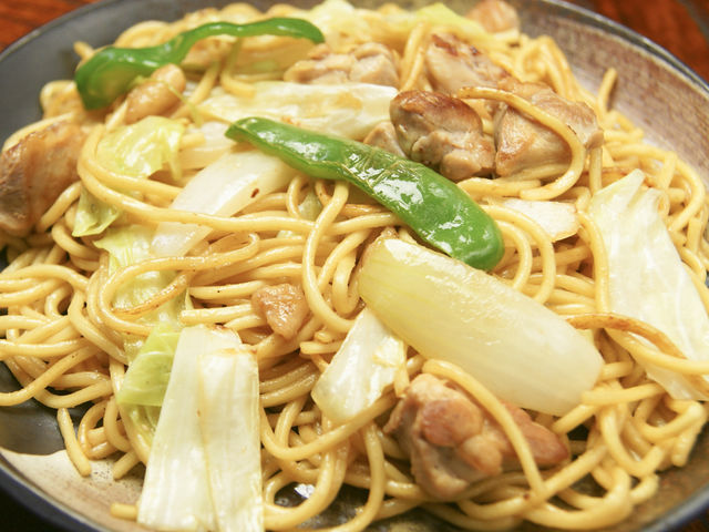 野菜も肉もたっぷり入っていて、味も甘辛でとても美味しかったです。_やまな食堂
