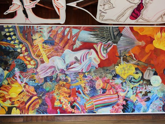 圧倒される作品_向陽館