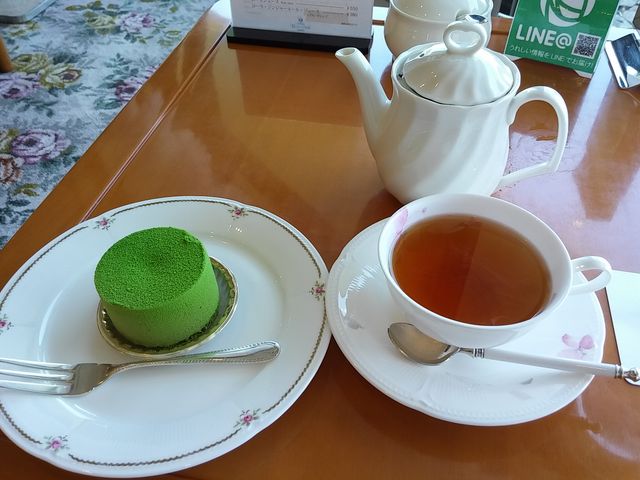 ケーキセット_田沢湖ローズパークホテル