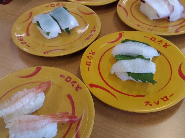お腹いっぱい食べました_スシロー 熊本はません店