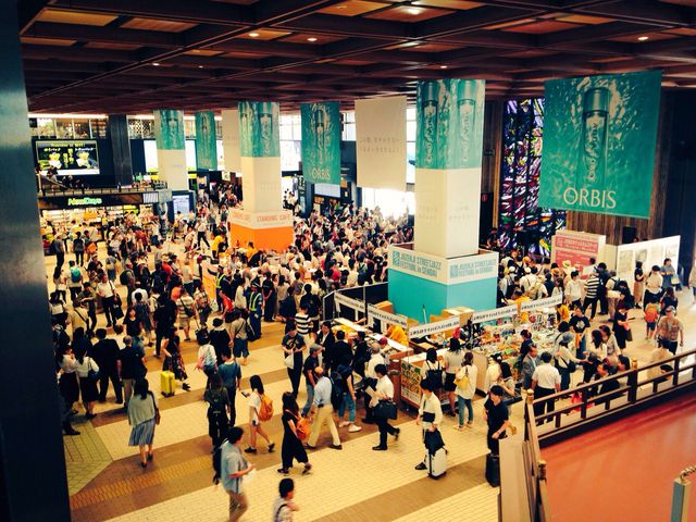 仙台駅構内_定禅寺ストリートジャズフェスティバル