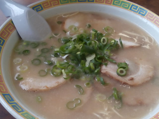 チャーシュー麺780円_長浜ラーメン力