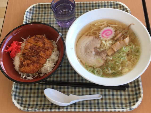 佐野ラーメン+チキン・ソースかつ丼セット_ピクニックコート寄居北店