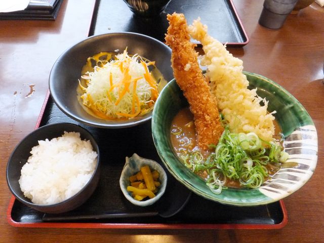カレーうどん定食_みくりや