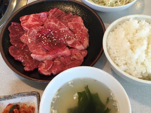 カルビランチ(大盛り)_駒形屋