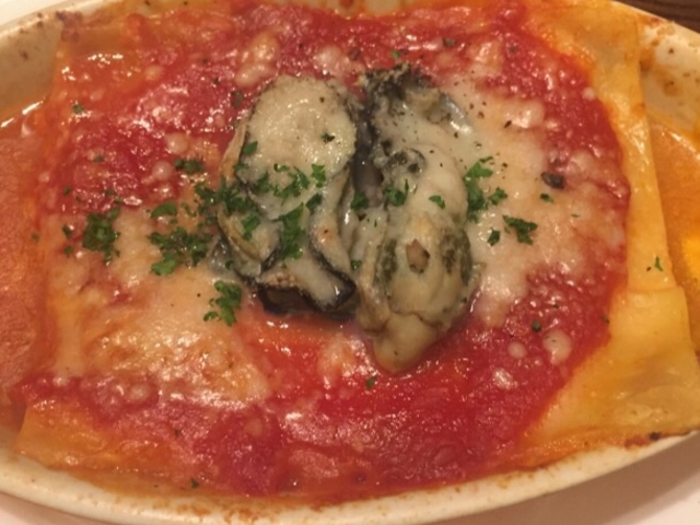 メインのラザニアです。_Ostrea・赤坂見附店