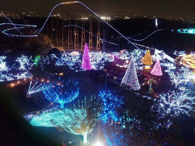 観覧車からの景色_遊園地よみうりランド