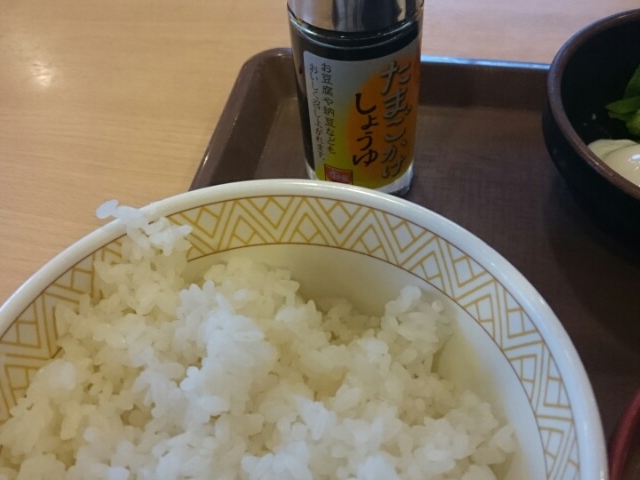 朝食_すき家ワンザ有明店