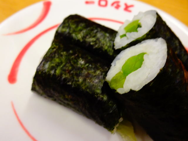 野沢菜巻_スシロー 垂水名谷店