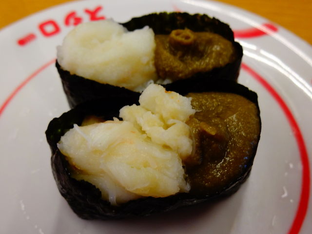 ずわい蟹軍艦_スシロー 堺三宝店