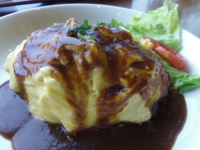 オムカレー美味しかったですよw_カフェ・ド・マンマ