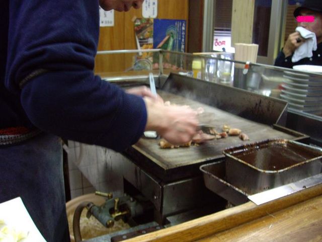 焼き技が見事ですね!_ホルモン道場