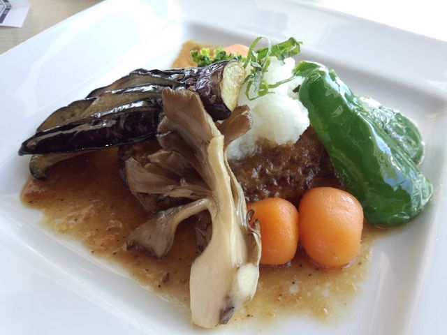 和風ハンバーグ_カフェ・アンダンテ