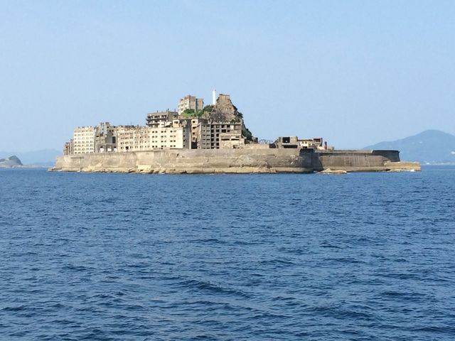軍艦島からの眺めは最高です_軍艦島資料館